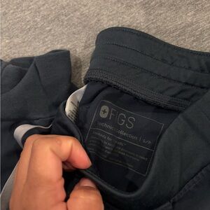 Figs Navy Track Pants